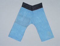 藏品(藍色棉質合襠褲)的圖片