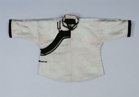 藏品(石綠色提花緞女童衫)的圖片