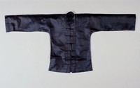 藏品(褐色香雲紗對襟男短襖)的圖片