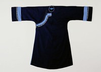 藏品(黑色棉緞大襟杉)的圖片