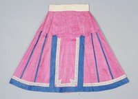 藏品(桃紅色香蕉絲馬面裙)的圖片