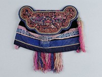 藏品(寶相花彩繡童帽)的圖片