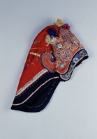 藏品(壽字紋彩繡童帽)的圖片