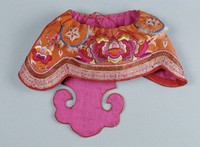 藏品(牡丹彩繡童帽)的圖片