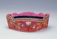 藏品(花魚彩繡童帽)的圖片