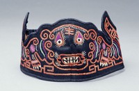 藏品(虎頭繡帶童帽)的圖片