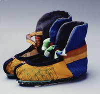 藏品(黃色繡花三寸金蓮)的圖片