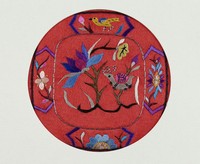 藏品(花鳥紋圓飾)的圖片