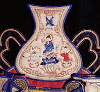 藏品(宗教人物紋燈心袋)的圖片