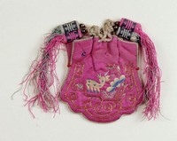 藏品(鹿紋煙草袋)的圖片