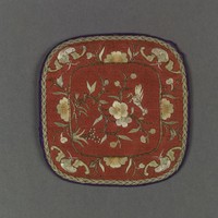 藏品(梅花紋枕頭飾)的圖片