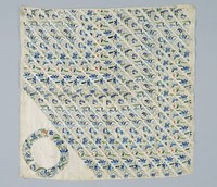 藏品(白地蓮花紋衣邊)的圖片