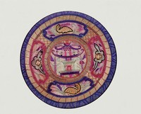 藏品(燈籠屋彩繡茶墊)的圖片