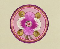 藏品(三色錦彩繡茶墊)的圖片