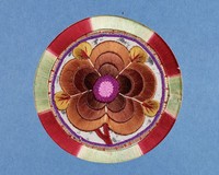 藏品(薔薇彩繡茶墊)的圖片