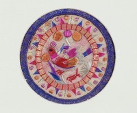 藏品(水禽彩繡茶墊)的圖片