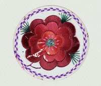 藏品(四季花彩繡茶墊)的圖片