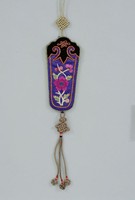 藏品(彩繡花卉眼鏡袋)的圖片