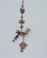 藏品(結繩孔雀墜飾)的圖片