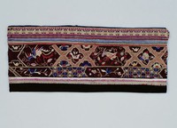 藏品(花盤動物盤金刺繡袖口)的圖片