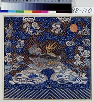 藏品(緙絲武官二品獅補)的圖片