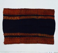 藏品(排灣族女子方形喪帽)的圖片