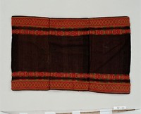 藏品(排灣族女子方形喪帽)的圖片