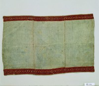 藏品(排灣族女子方形喪帽)的圖片