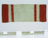 藏品(排灣族女子方形喪帽)的圖片