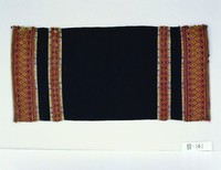 藏品(排灣族女子方形喪帽)的圖片