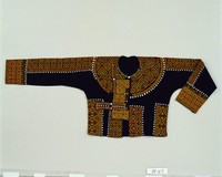 藏品(魯凱族男子長袖短上衣)的圖片