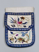 藏品(雲鳳魚蝦紋繡花荷包)的圖片