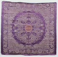 藏品(藍緞地凳子面)的圖片