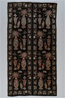 藏品(黑緞地凳子面)的圖片