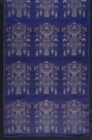 藏品(藍緞地織金)的圖片