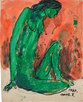 藏品(坐姿裸女)的圖片