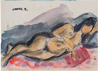 藏品(側臥裸女)的圖片