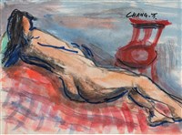 藏品(側臥裸女)的圖片