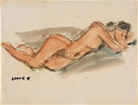 藏品(側臥裸女)的圖片