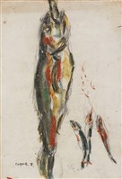 藏品(長尾烏、柳葉魚)的圖片