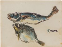 藏品(海鱸、平瓜魚)的圖片