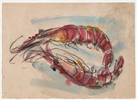 藏品(紅蝦)的圖片