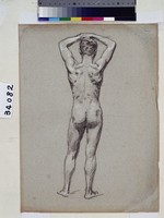 藏品(男性立姿肌肉分析(後))的圖片