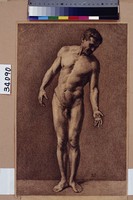 藏品(男性人體素描)的圖片