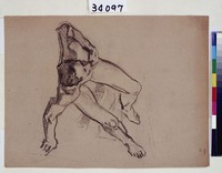 藏品(男性人體素描)的圖片