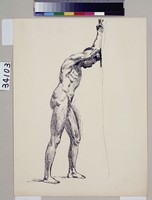 藏品(男性人體素描)的圖片