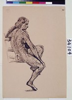 藏品(女性人體素描)的圖片