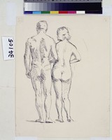 藏品(男女人體素描比較)的圖片