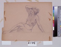 藏品(女性人體素描)的圖片