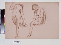 藏品(女性人體素描)的圖片